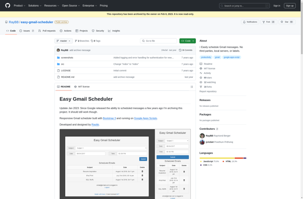 Easy Gmail Scheduler image