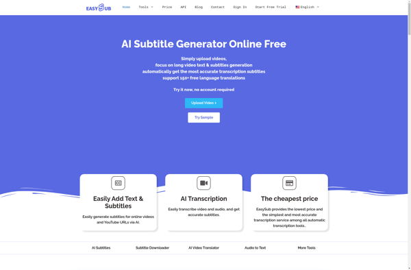 Easysub - Auto Subtitle Generator screenshot