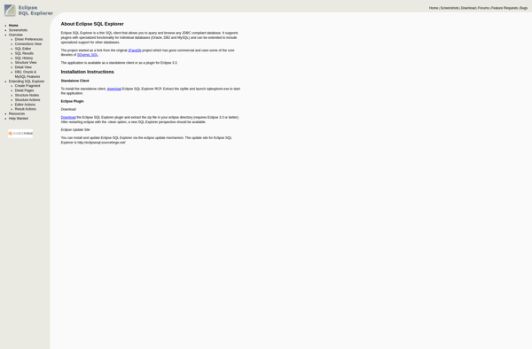 Eclipse SQL Explorer image