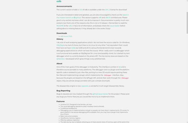 EDB (Evan's Debugger) screenshot