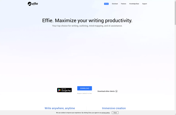 Effie: Write, Mindmap &amp; Note screenshot