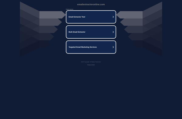 Email Extractor Online Software image