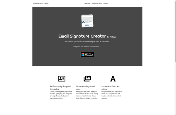 Email Signature Creator image