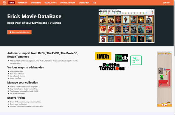 EMDB - Eric's Movie Database screenshot