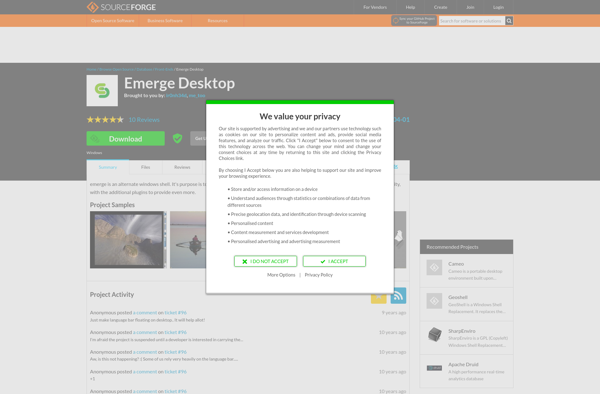 Emerge Desktop image