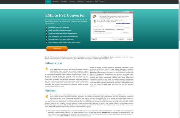 EML to PST Converter image