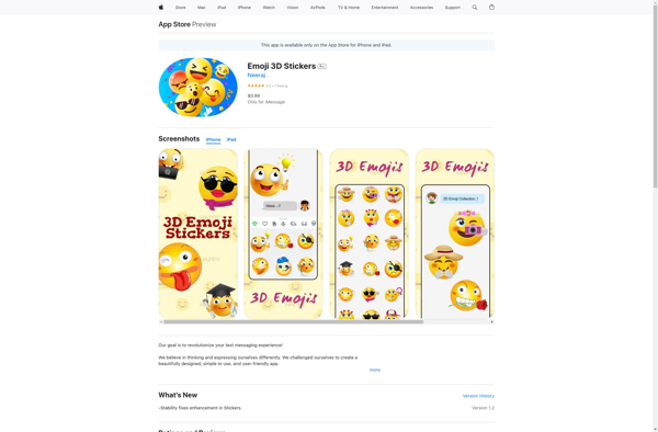 Emoji 3D Stickers image