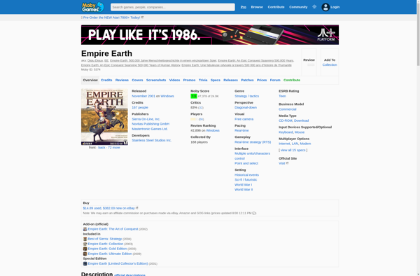 Empire Earth (Series) image