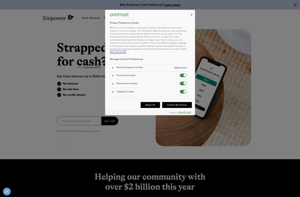 Empower money management screenshot