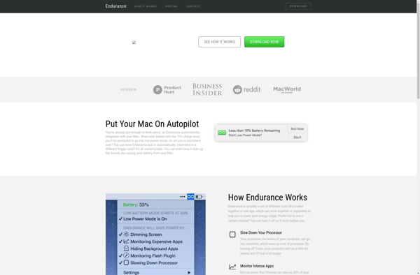 Endurance screenshot