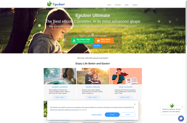 Epubor Audible Converter screenshot