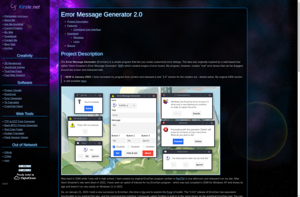 ErrorGen image