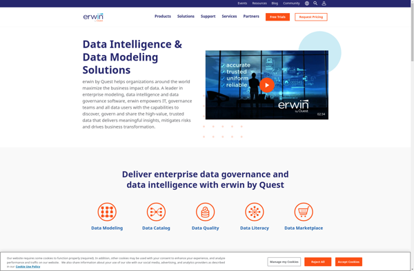 Erwin Data Modeler image