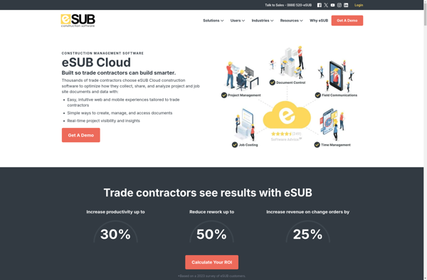 ESUB Construction Software image