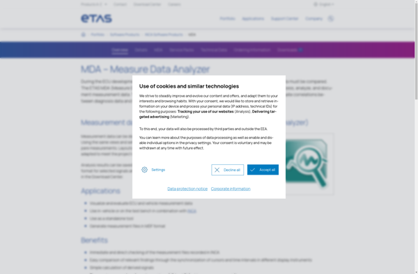 ETAS MDA (Measure Data Analyzer) image