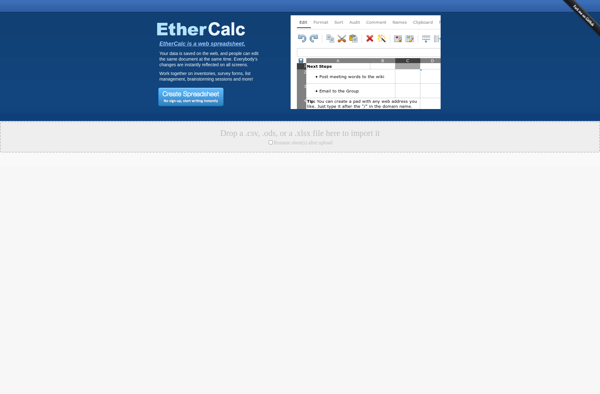 EtherCalc image