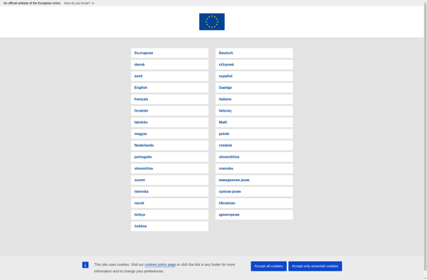 Europass CV online image