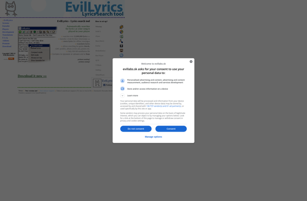 EvilLyrics image