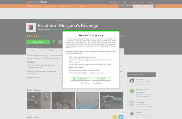 Excalibur: Morgana's Revenge screenshot