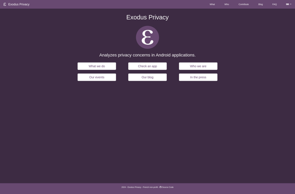 Exodus Privacy image