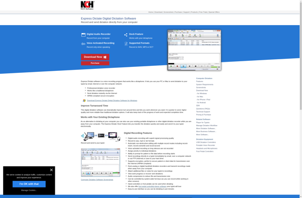 Express Dictate Digital Dictation Software image