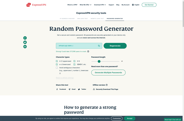 ExpressVPN Password Generator image