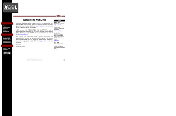 Extended Operating System Loader screenshot