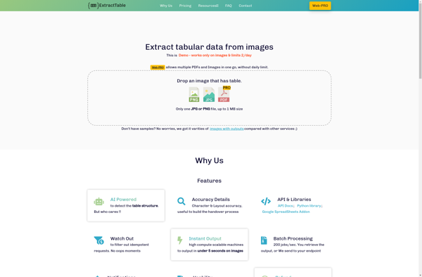 ExtractTable.com image