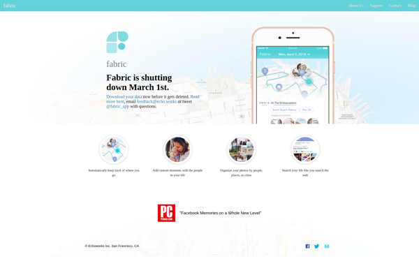 Fabric Journal screenshot