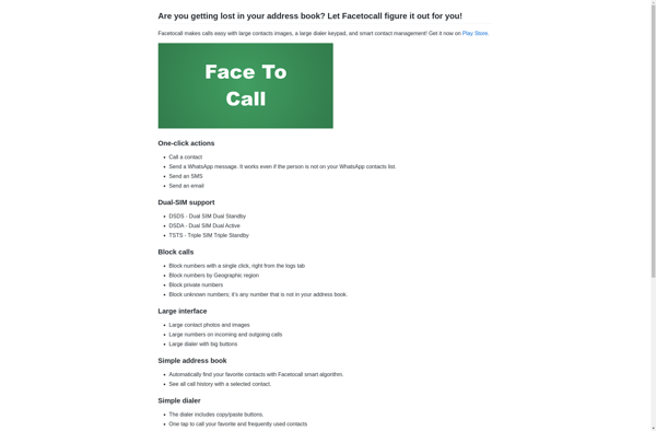 FaceToCall image