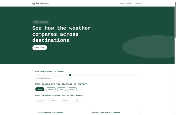 Fahrenheit / Celsius screenshot