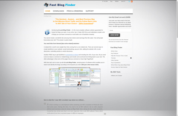 Fast Blog Finder image