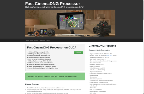 Fast CinemaDNG Processor image