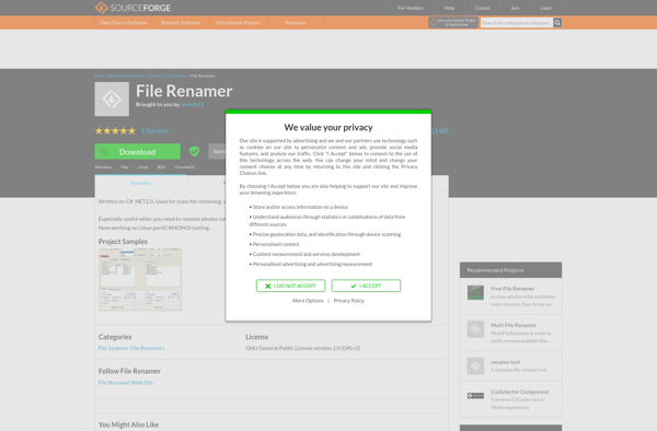 File Renamer by  vano512 image