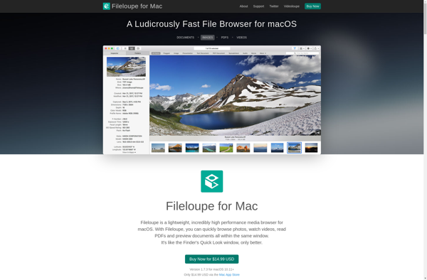 Fileloupe - Media Browser image