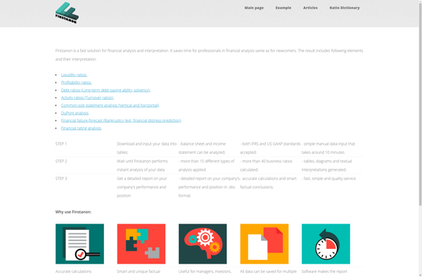 Finstanon - Financial Statement Analysis image