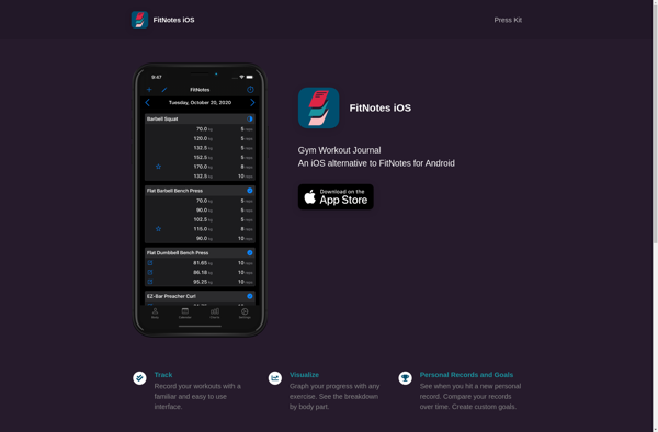 FitNotes iOS screenshot