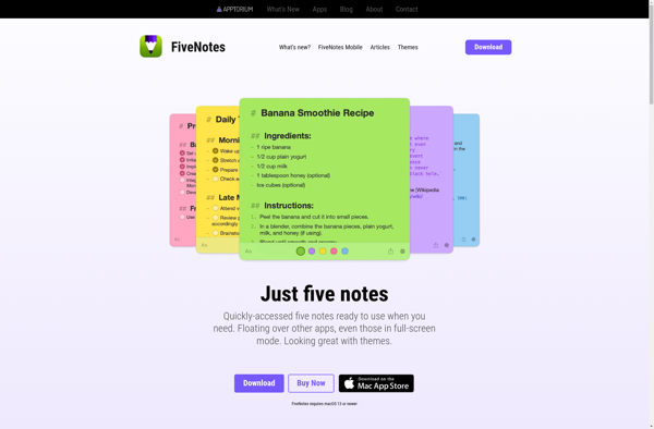 FiveNotes image