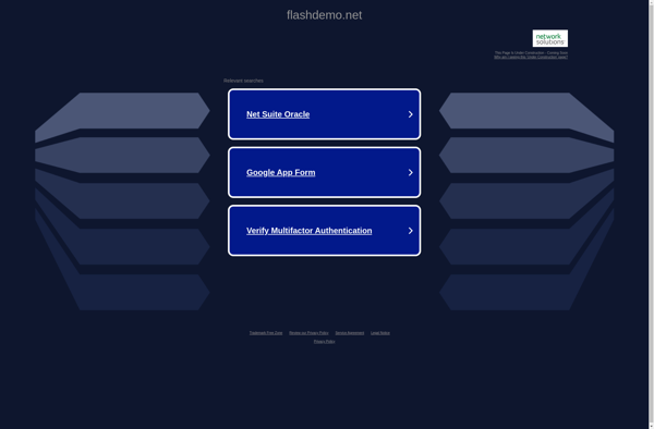 FlashDemo Studio screenshot