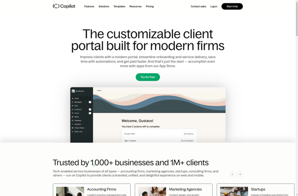 Fog Creek Copilot screenshot