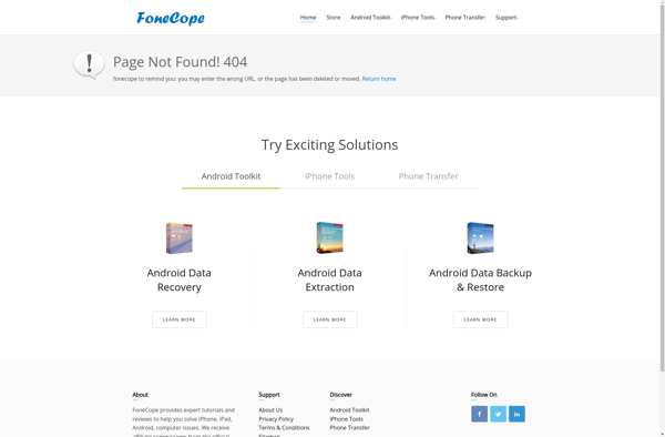 FoneCope Android Data Extraction image