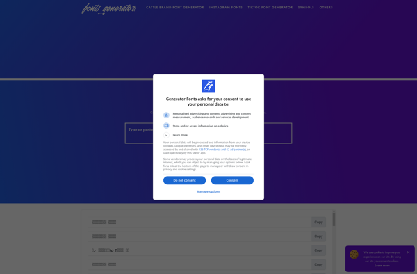 Fonts Generator image
