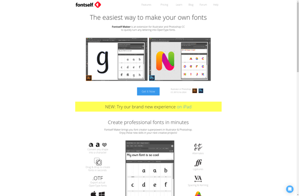 Fontself Maker image