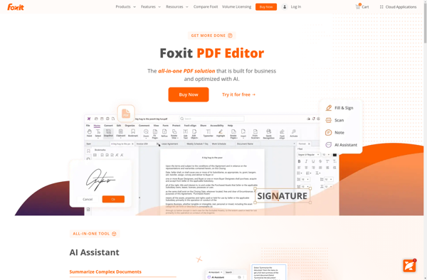 Foxit PDF Editor image