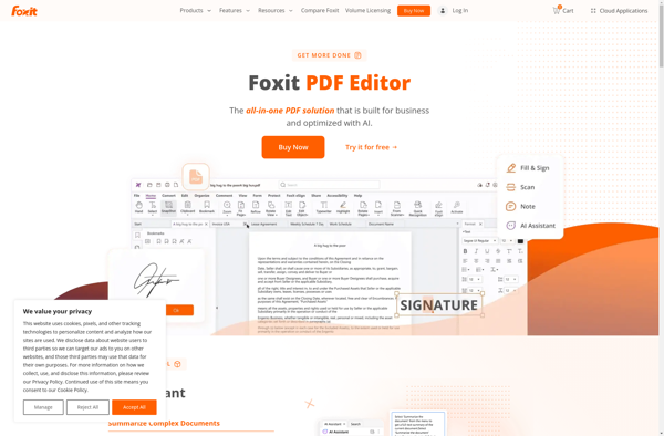 Foxit PhantomPDF