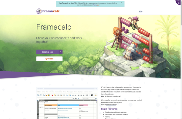 Framacalc image