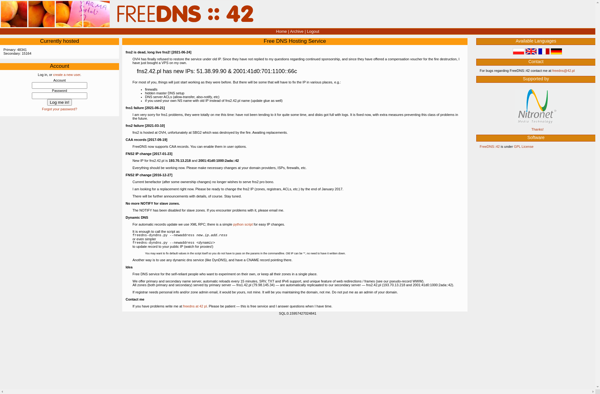 FreeDNS::42 image