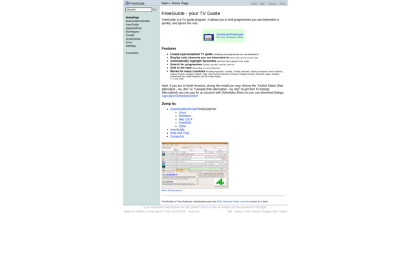 FreeGuide image