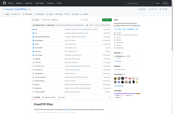 FreeOTP+ (fork of FreeOTP) image