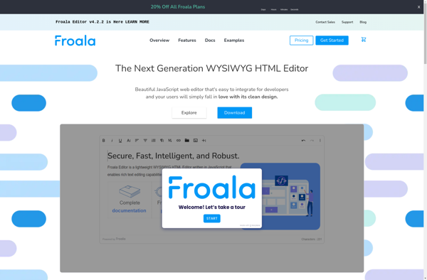 Froala Editor image